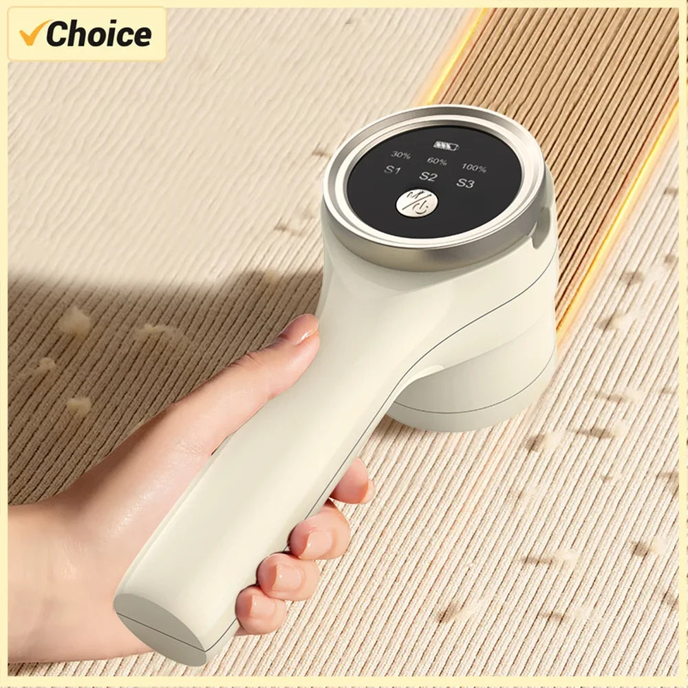 Lint Remover for Clothing Electric Pellet Fluff Remover Rechargeable Portable Fabric Hair Ball Shaver Removes Lint from Clothes